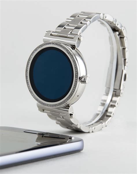 mk smart watch silver|mk smart watch for men.